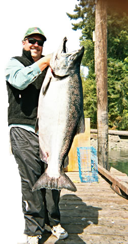 Doug Ferrier's 62.55 lb Chinook Salmon
